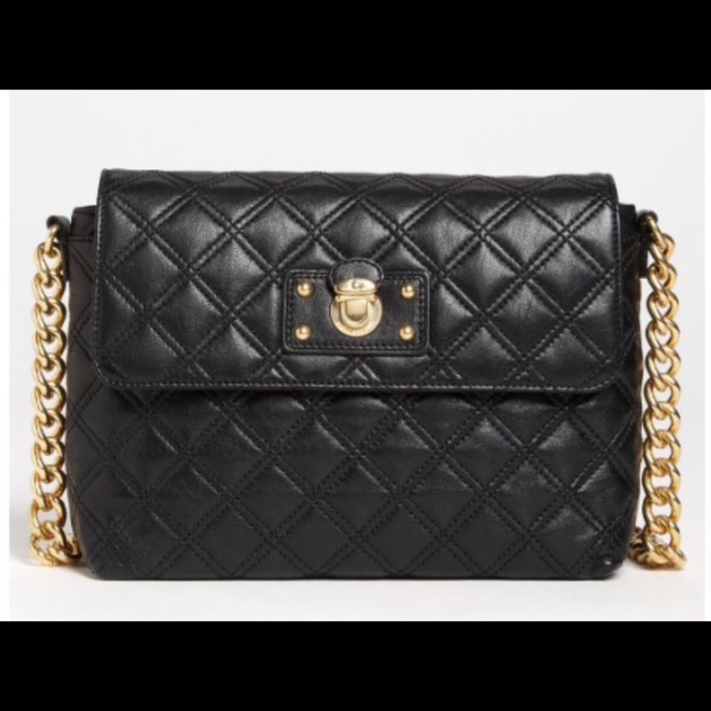 AUTHENTIC MARC JACOBS THE SINGLE LARGE BLACK